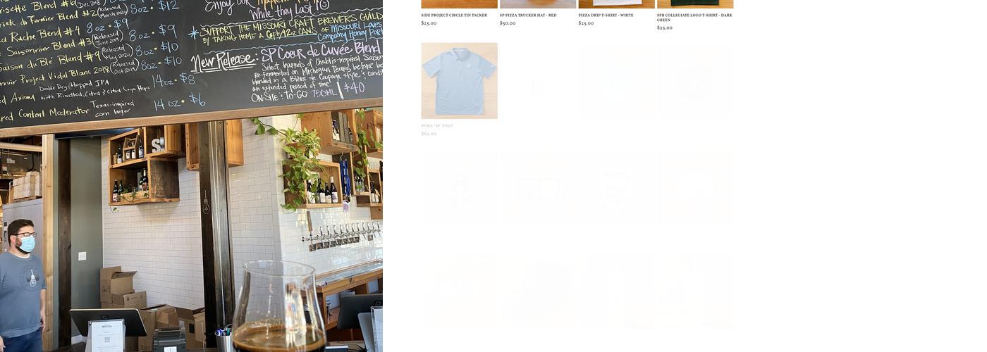 Side Project Brewing Menu