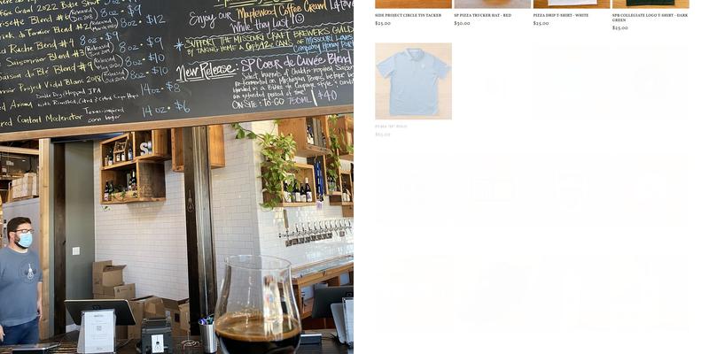 Side Project Brewing Menu