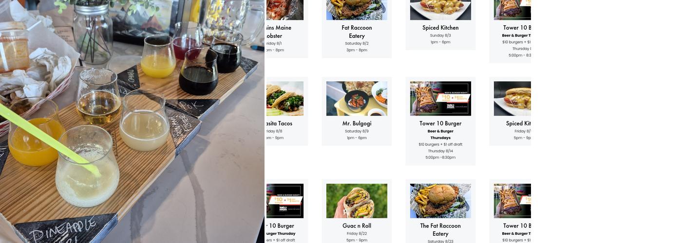 Corporate Ladder Brewing Company Menu