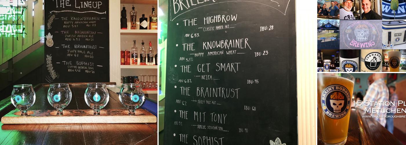 Brainy Borough Brewing Menu