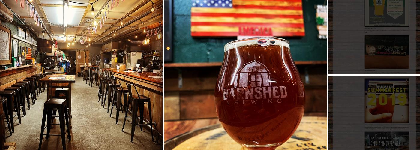 Barnshed Brewing Menu