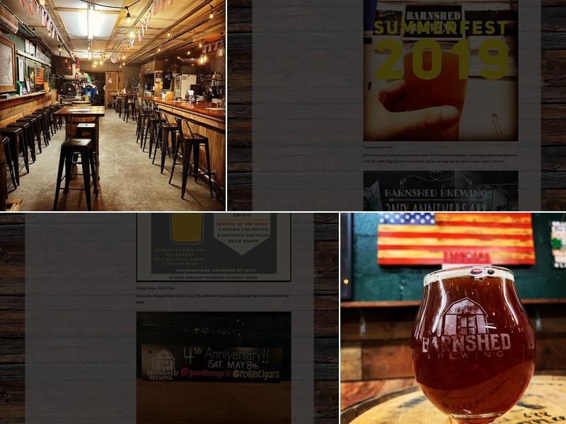 Barnshed Brewing Menu