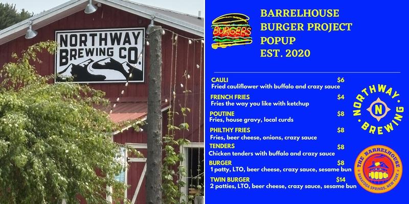 Northway Brewing Co. Menu