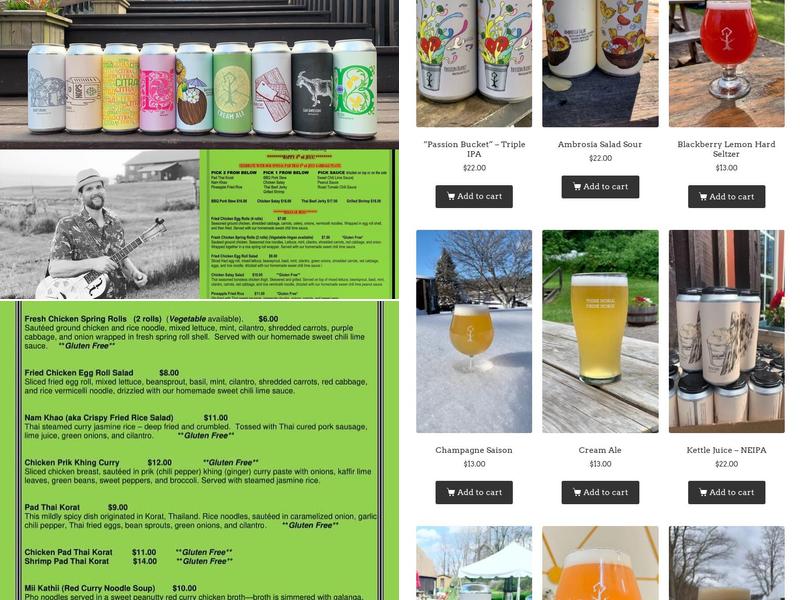 Noble Shepherd Craft Brewery Menu