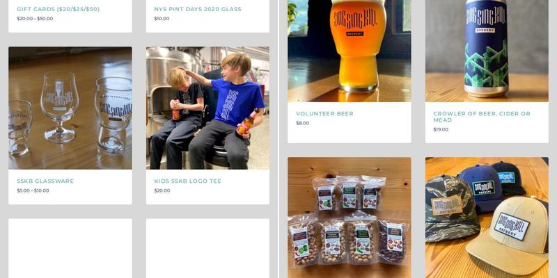 Sing Sing Kill Brewery Menu