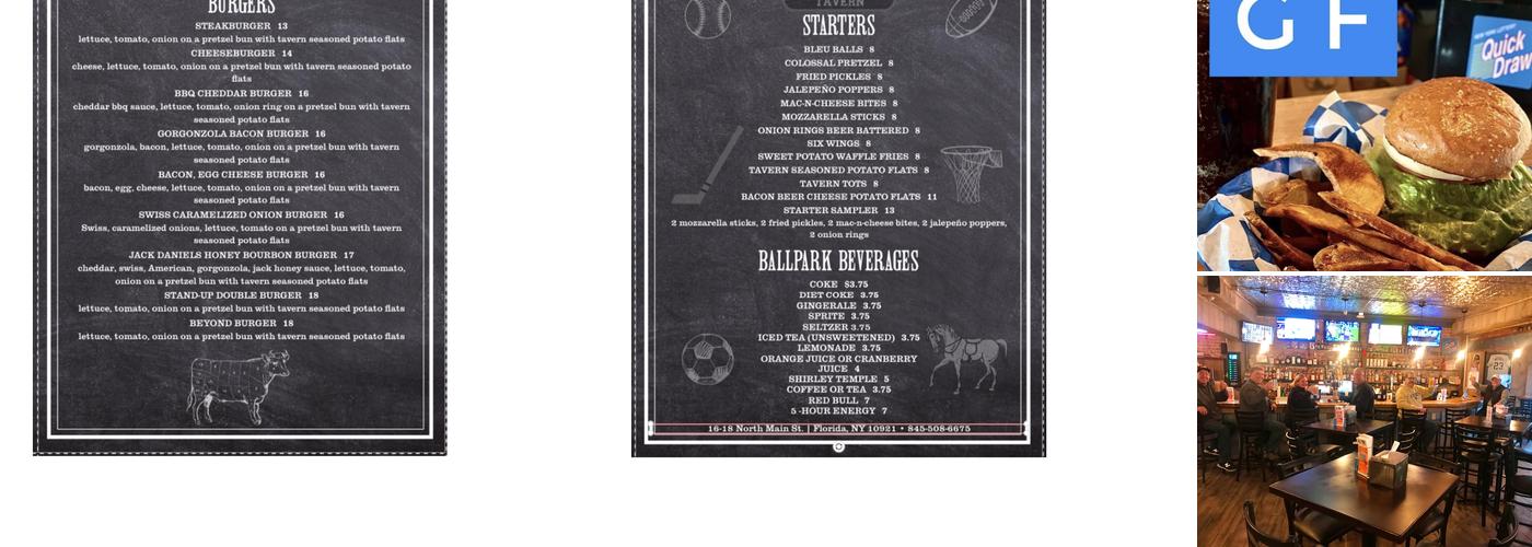 Mattingly's Tavern Menu