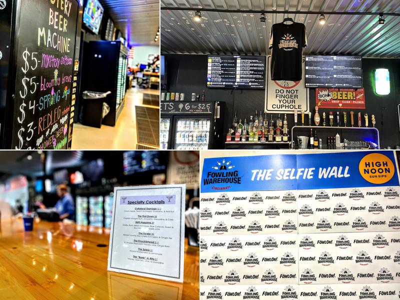 Fowling Warehouse Cincinnati Menu