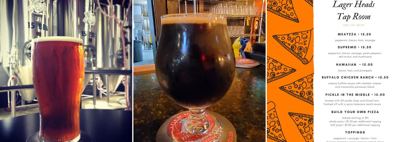 Lager Heads Brewing Company & Tap Room Menu