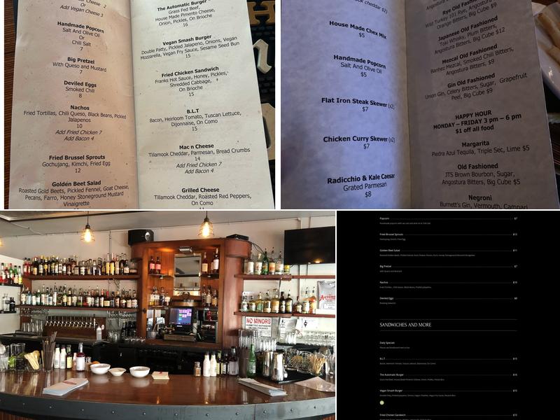 The Automatic Bar Menu