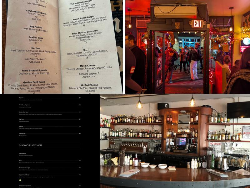 The Automatic Bar Menu