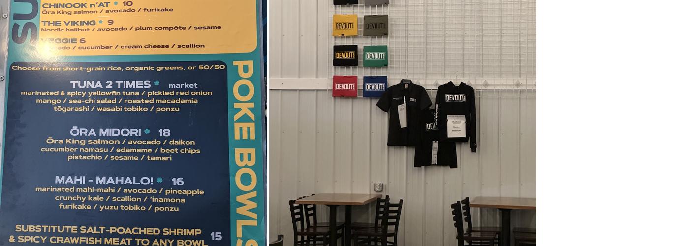 Devout Brewing Company Menu