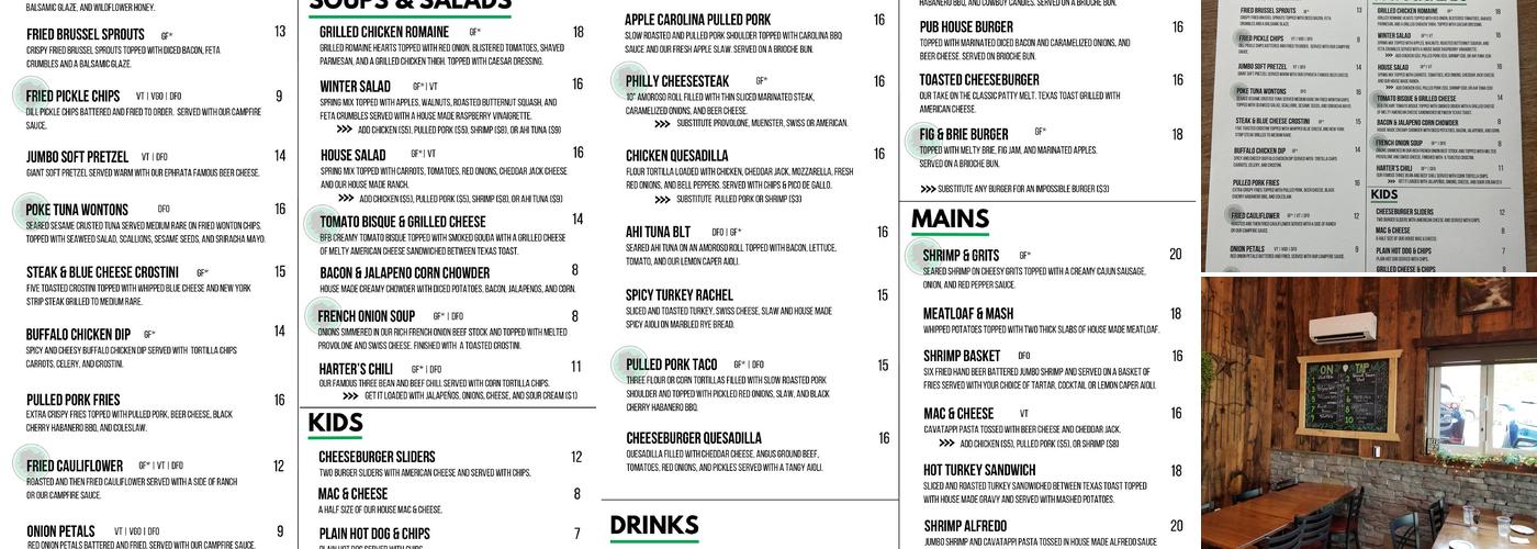 Black Forest Brewery Menu