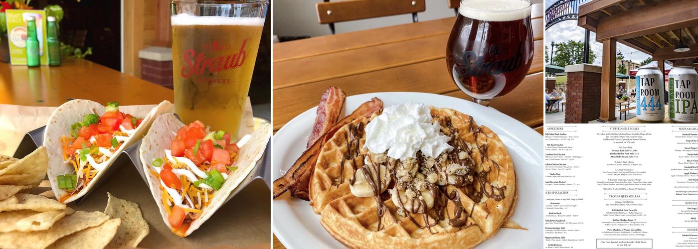Straub Brewery Visitor Center & Tap Room Menu