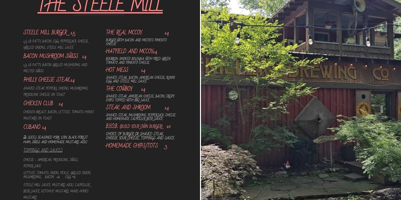 Calfkiller Brewing Company Menu