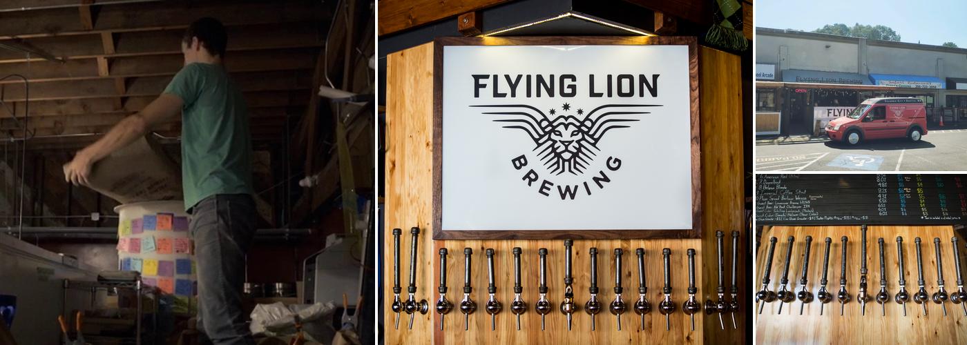 Flying Lion Brewing Menu