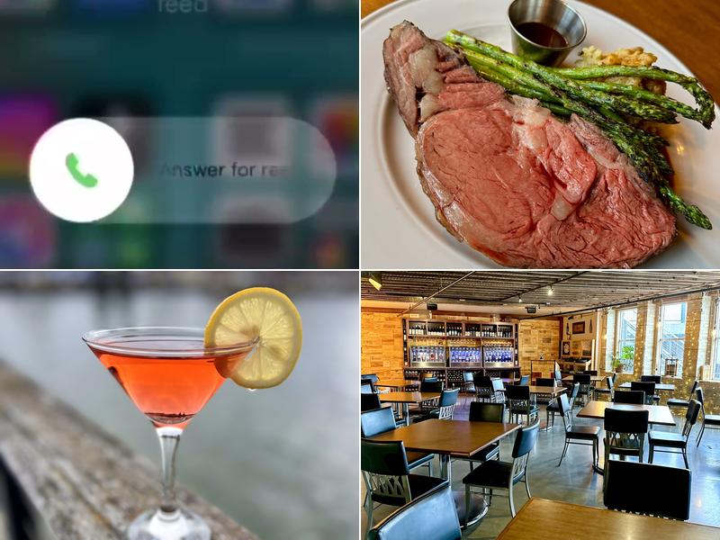 Waterfront Wine Bar Menu