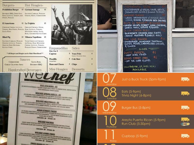 Two22 Brew Menu