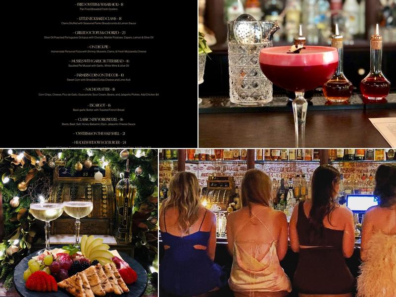 The Headless Widow Menu