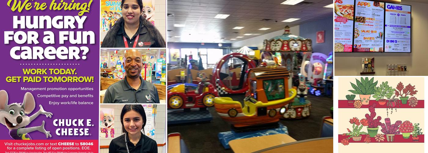 Chuck E. Cheese Menu