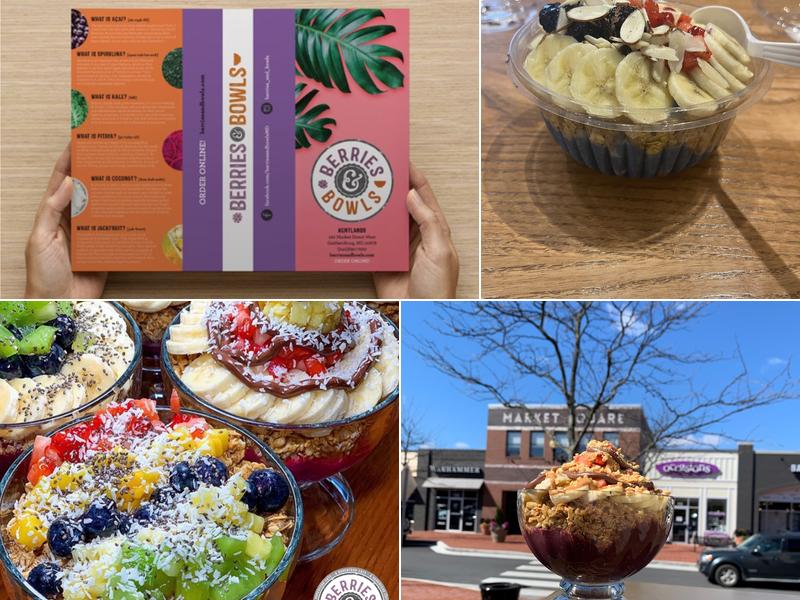 Berries & Bowls Menu