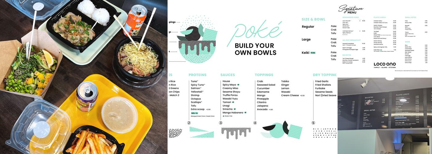 Loco Ono - Poke & Hawaiian BBQ (Sparks) Menu