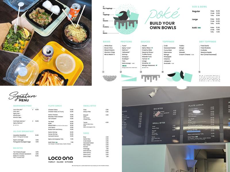 Loco Ono - Poke & Hawaiian BBQ (Sparks) Menu