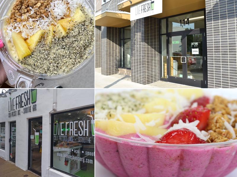 Live Fresh Cold Pressed Juice + Smoothie Bar