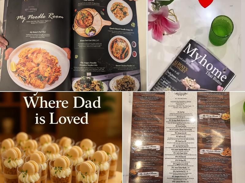 MyHome Thai Bistro Menu