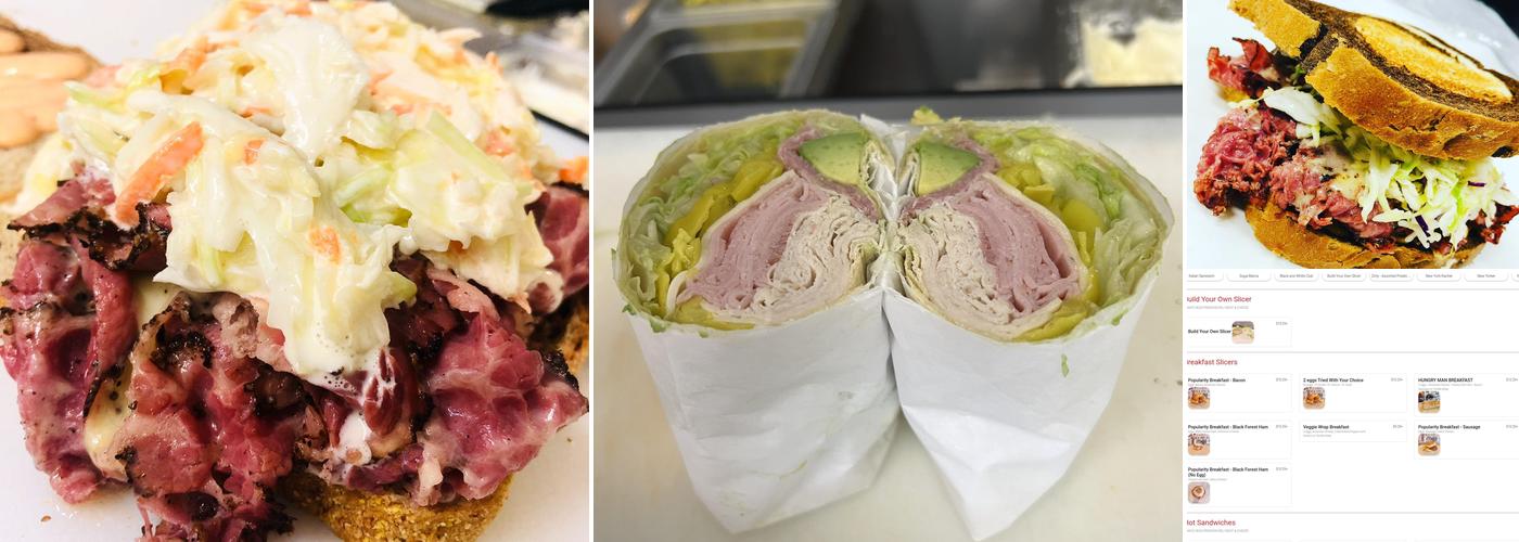 new york slice deli oc Menu