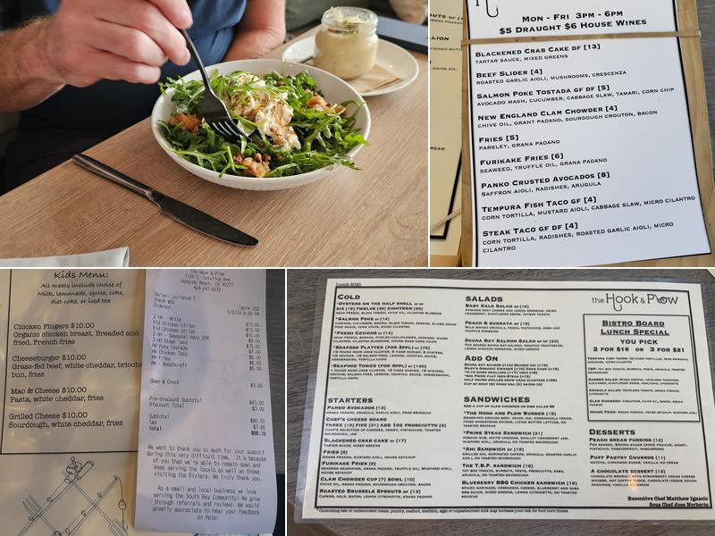 The Hook & Plow Menu