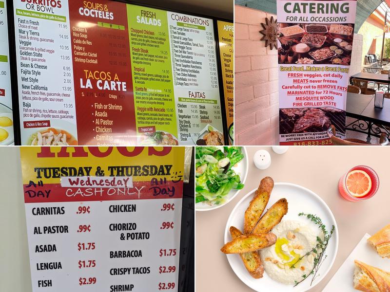 Fast n Fresh Mexican Grill Menu