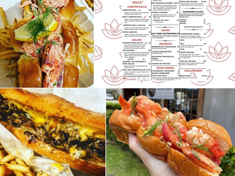 Feast by Jon Matsubara Menu