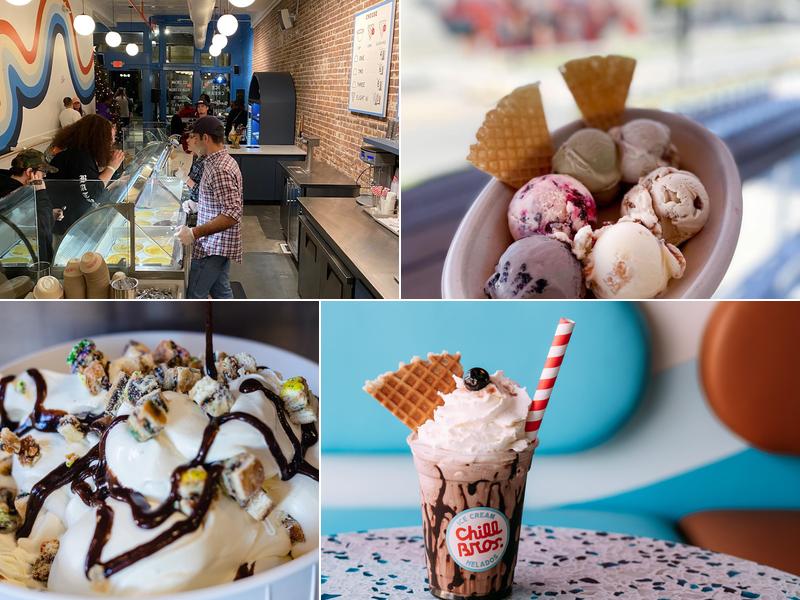 Chill Bros Scoop Shop Menu