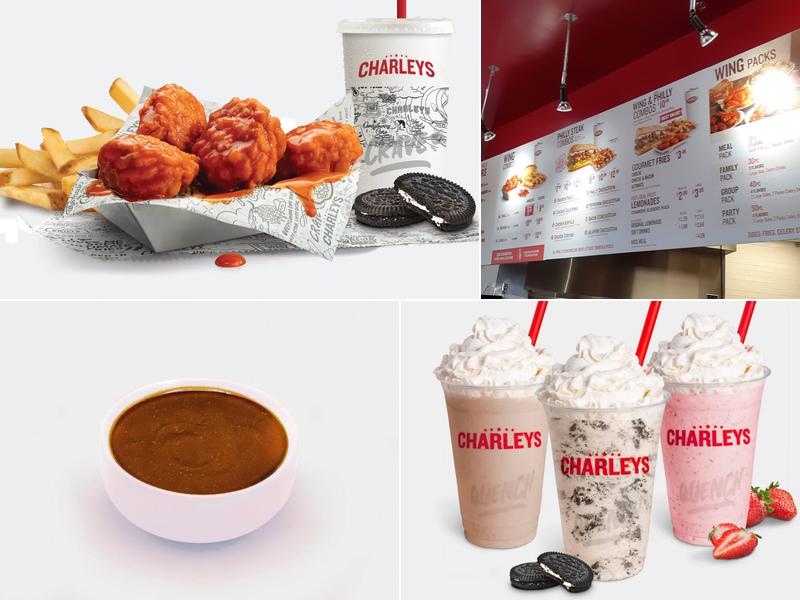 Charleys Cheesesteaks and Wings Menu