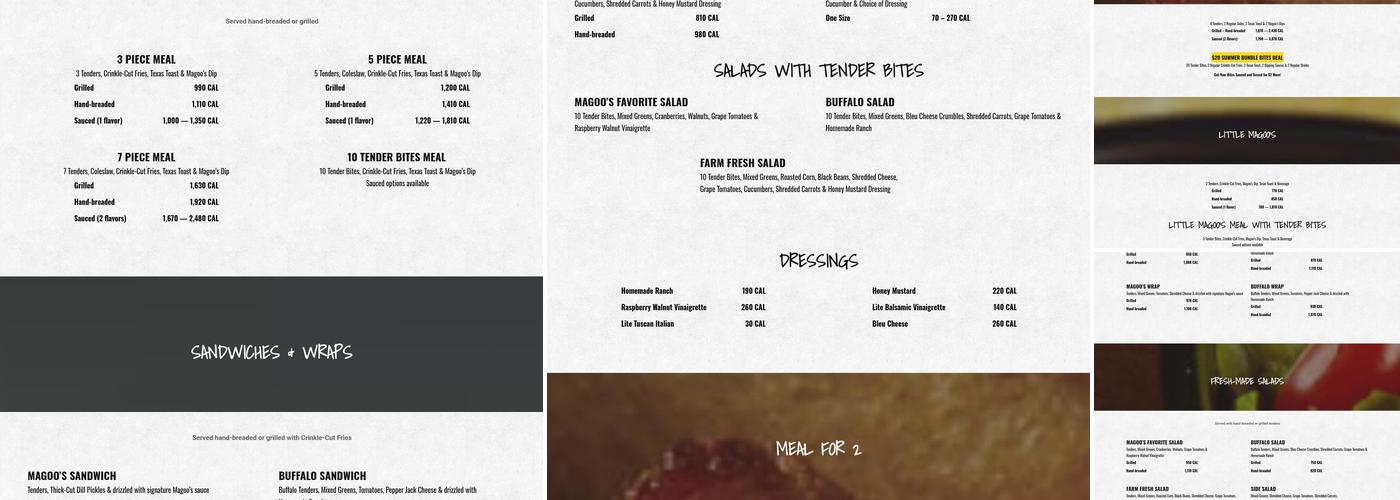 Huey Magoo’s Chicken Tenders - Daytona Beach Menu