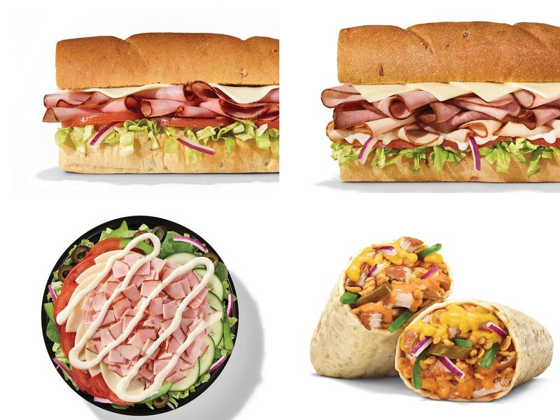 Subway Menu