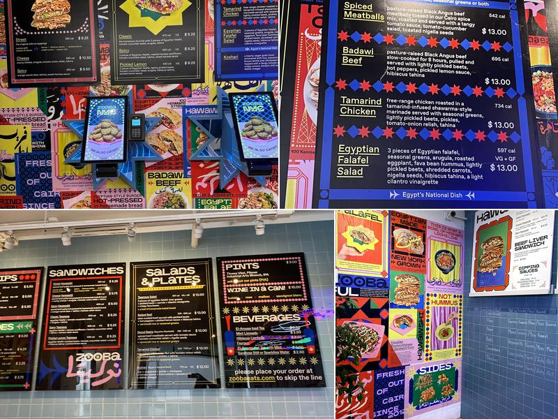 Zooba Menu
