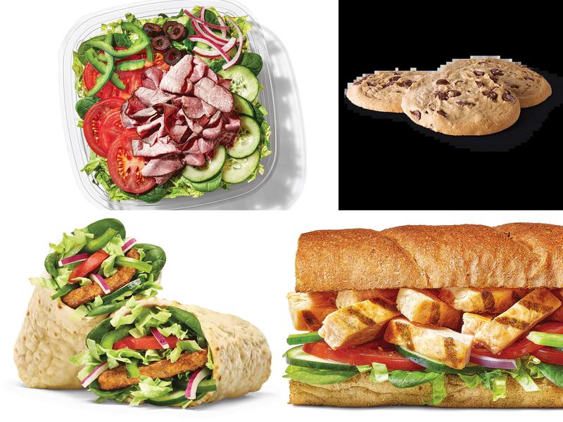 Subway Menu
