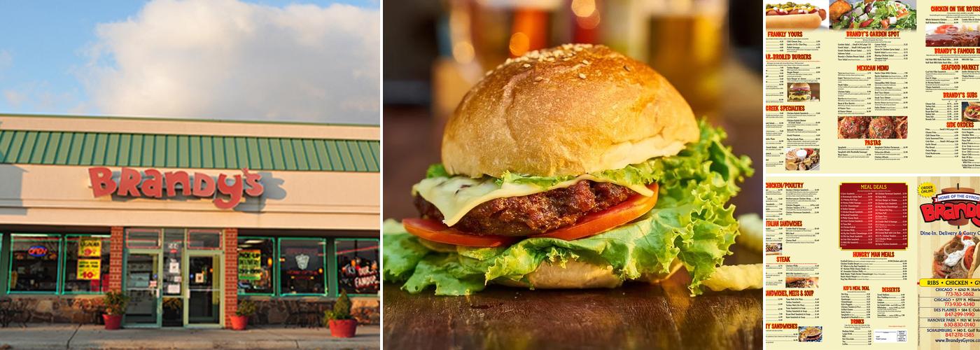 Brandy's Gyros Menu