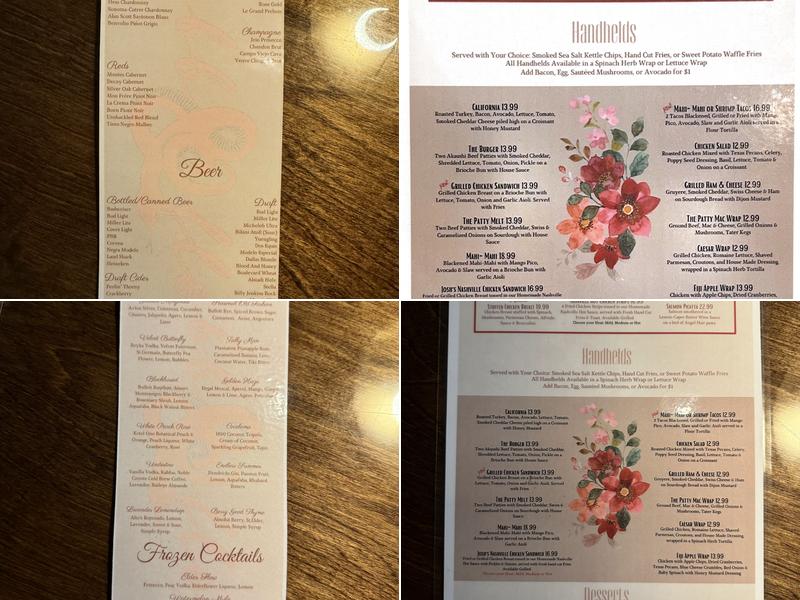 Ebb & Flow Menu