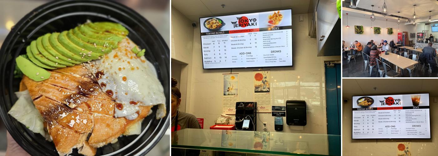 Tokyo Teriyaki Menu
