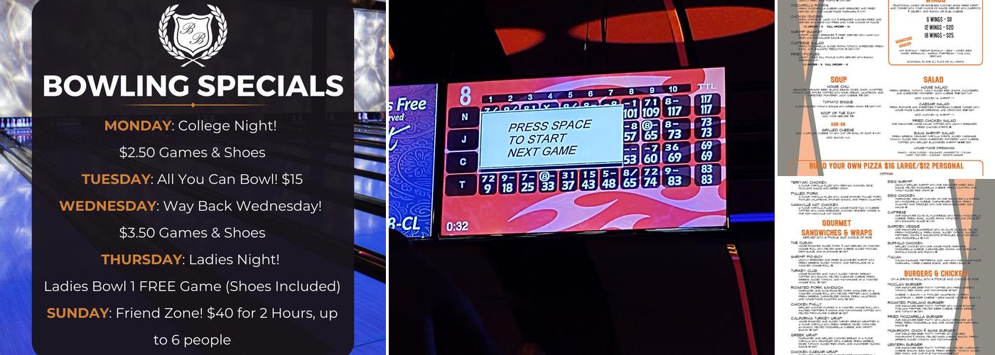 McClain's at First & Main Menu