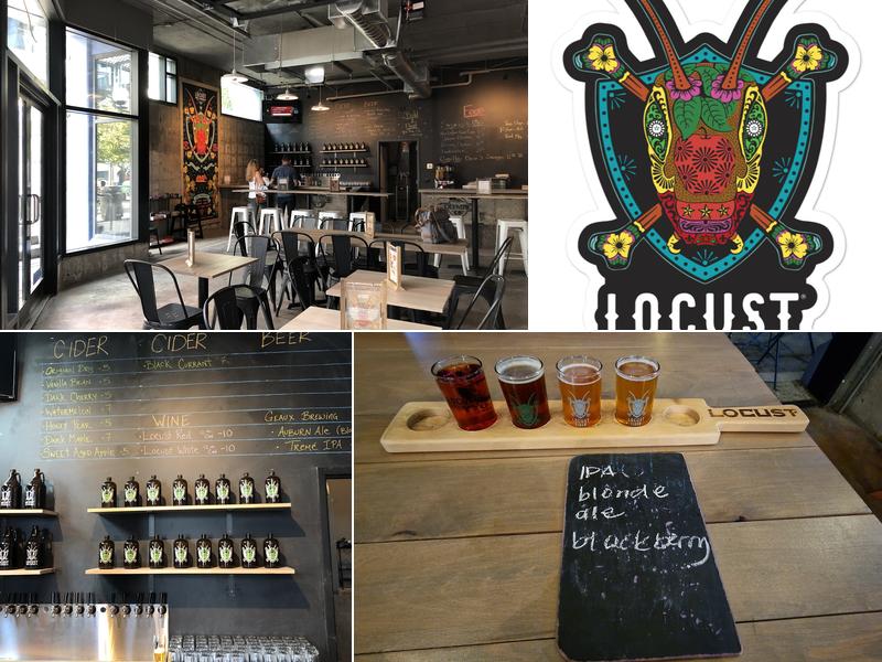 Locust Cider Post Alley Menu