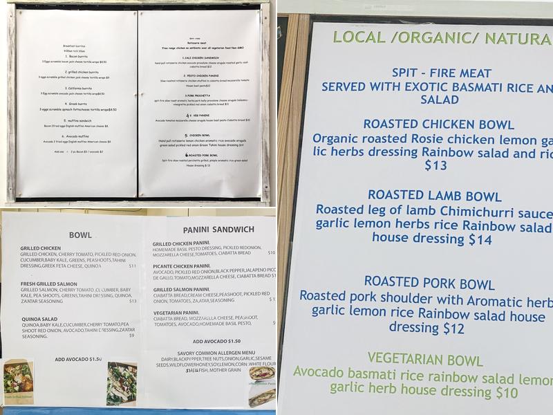 Savory Kitchen Menu