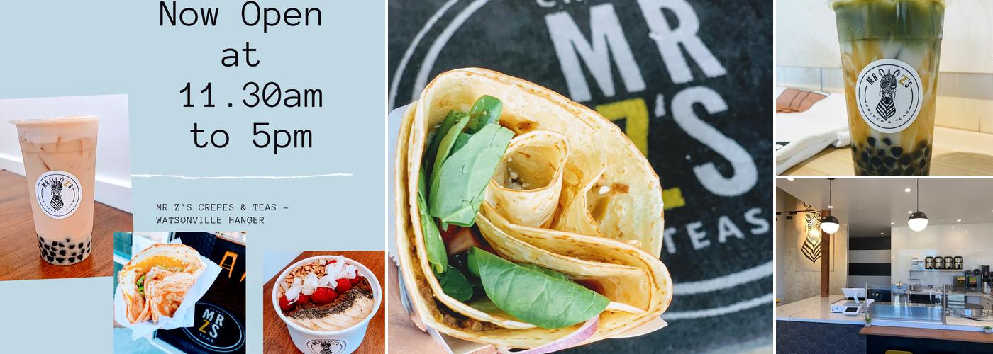 Mr Z's Crêpes & Teas Menu