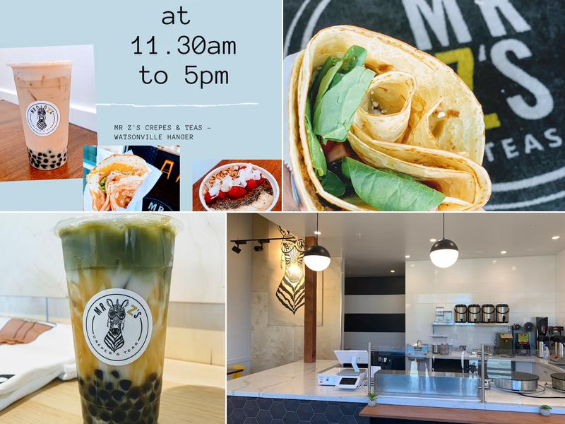 Mr Z's Crêpes & Teas Menu