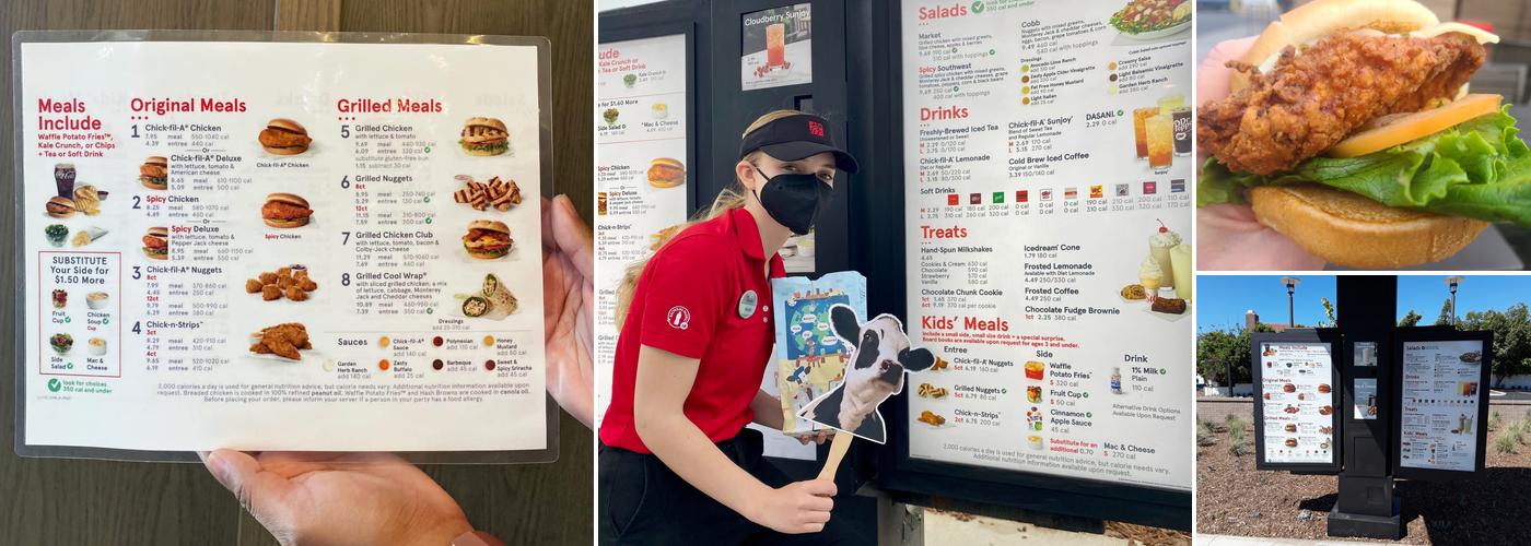 Chick-fil-A Menu