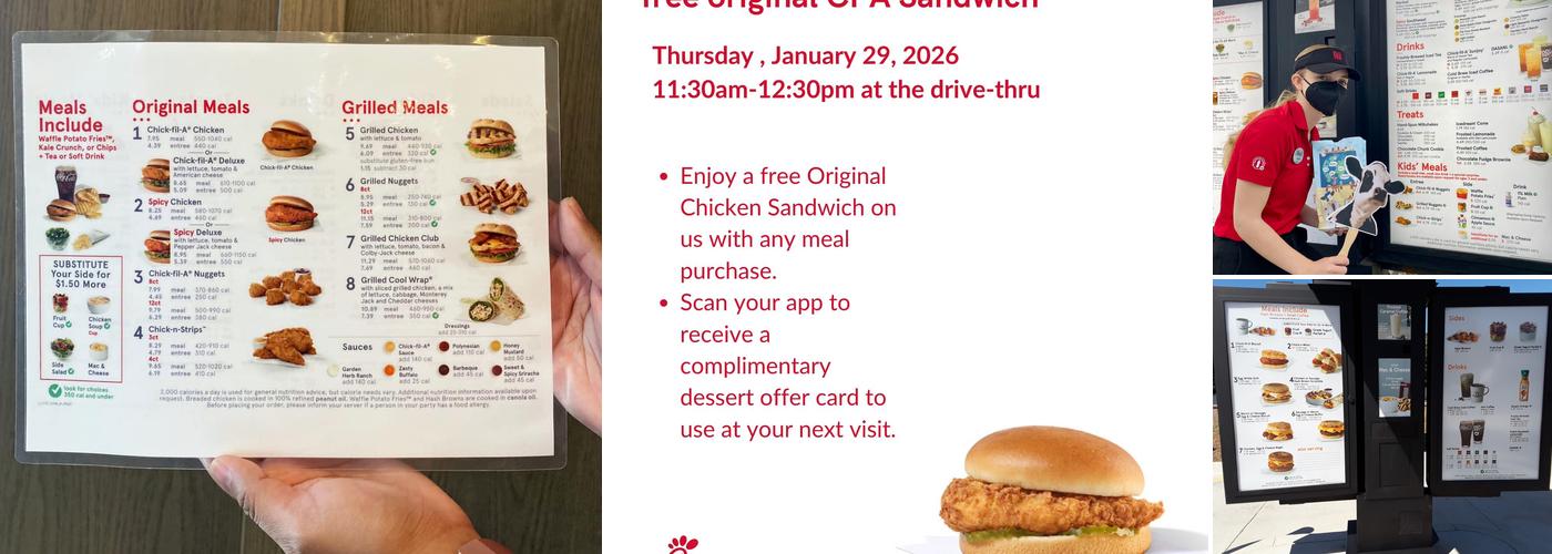 Chick-fil-A Menu