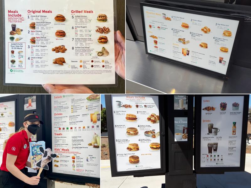 Chick-fil-A Menu