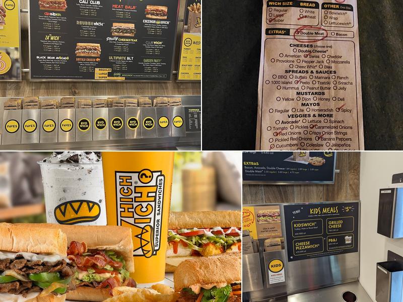 Which Wich Menu